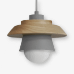 Hem & Trädgård > Belysning > Belysningsarmaturer > Taklampor Nordiskt trä & metall Macaron LED Hänglampa