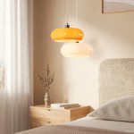 Hem & Trädgård > Belysning > Belysningsarmaturer > Taklampor Retro Minimalistisk Bauhaus Glas Pendellampa