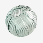 Hem & Trädgård > Belysning > Belysningsarmaturer > Taklampor Retro Modern Ribbad Glas Hänglampa