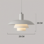 Hem & Trädgård > Belysning > Belysningsarmaturer > Taklampor Skandinavisk Metall Hänglampa i Modern Design