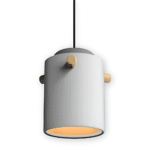 Hem & Trädgård > Belysning > Belysningsarmaturer > Taklampor Skandinavisk trä & järn Färgglad LED Hänglampa