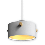 Hem & Trädgård > Belysning > Belysningsarmaturer > Taklampor Skandinavisk trä & järn Färgglad LED Hänglampa