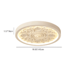 Hem & Trädgård > Belysning > Belysningsarmaturer > Taklampor Snygg Snidad Flora LED Taklampa