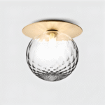 Hem & Trädgård > Belysning > Belysningsarmaturer > Taklampor Stilfull Mattad & Klar Kristallkula LED Taklampa