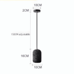 Hem & Trädgård > Belysning > Belysningsarmaturer > Taklampor Stilig Nordisk LED Hänglampa