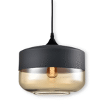 Hem & Trädgård > Belysning > Belysningsarmaturer > Taklampor Svart/Vit Glas Taklampor