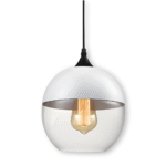 Hem & Trädgård > Belysning > Belysningsarmaturer > Taklampor Svart/Vit Glas Taklampor