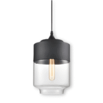 Hem & Trädgård > Belysning > Belysningsarmaturer > Taklampor Svart/Vit Glas Taklampor