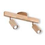 Hem & Trädgård > Belysning > Belysningsarmaturer > Taklampor Taklampa Cylindrisk Träspotlight