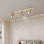 Hem & Trädgård > Belysning > Belysningsarmaturer > Taklampor Taklampa Cylindrisk Träspotlight