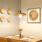 Hem & Trädgård > Belysning > Belysningsarmaturer > Taklampor Taklampa i Trä