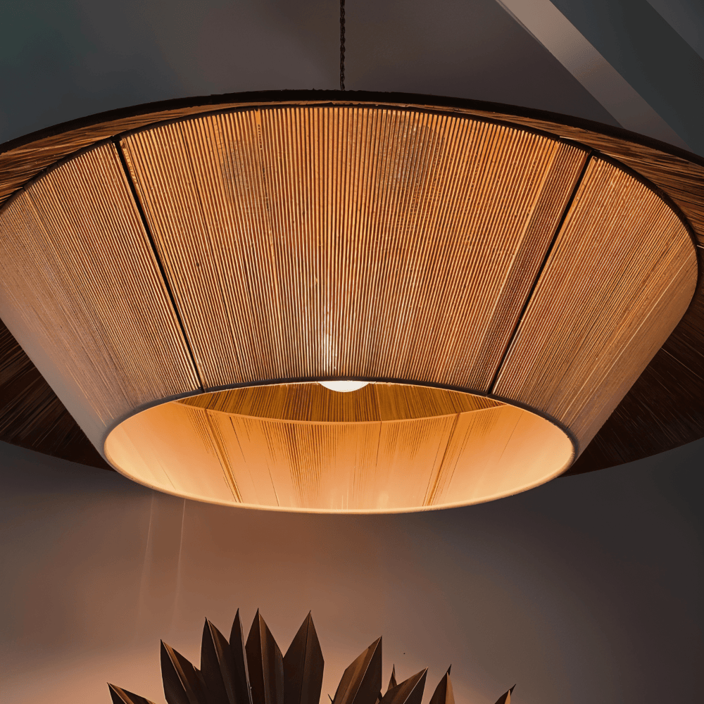 Hem & Trädgård > Belysning > Belysningsarmaturer > Taklampor Taklampa Japanskt Inspirerad Wabi Sabi