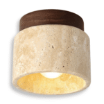 Hem & Trädgård > Belysning > Belysningsarmaturer > Taklampor Travertin Taklampa