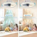 Hem & Trädgård > Hushållsapparater > Klimatanläggningar > Fläktar > Takfläktar Smart takfläkt med dimbar LED-lampa