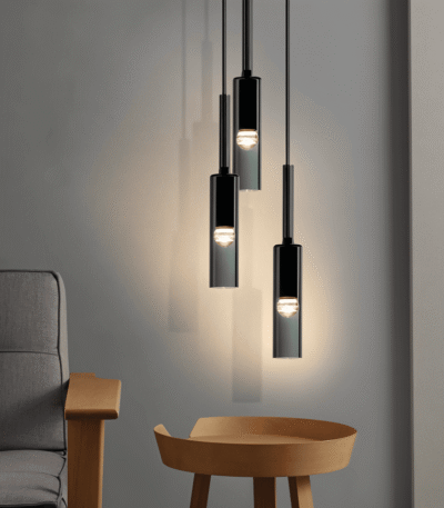 Hus & Trädgård > Belysning > Belysningsarmaturer > Taklampor Cylinderformad Pendellampa