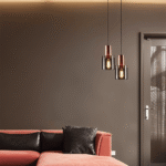 Hus & Trädgård > Belysning > Belysningsarmaturer > Taklampor Modern Cylindrisk LED-Pendellampa Tillverkad av Robust Glas