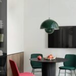 Hus & Trädgård > Belysning > Belysningsarmaturer > Taklampor Nordisk Inspirerad Metall Pendellampa