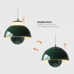 Hus & Trädgård > Belysning > Belysningsarmaturer > Taklampor Nordisk Inspirerad Metall Pendellampa