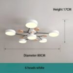 Hus & Trädgård > Belysning > Belysningsarmaturer > Taklampor Samtida LED Taklampa för Vardagsrum