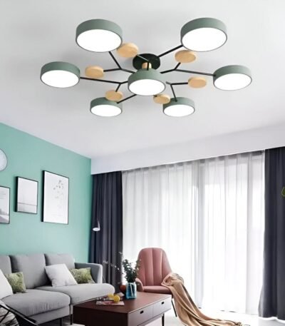 Hus & Trädgård > Belysning > Belysningsarmaturer > Taklampor Samtida LED Taklampa för Vardagsrum