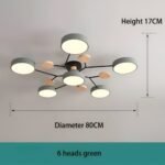 Hus & Trädgård > Belysning > Belysningsarmaturer > Taklampor Samtida LED Taklampa för Vardagsrum