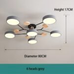 Hus & Trädgård > Belysning > Belysningsarmaturer > Taklampor Samtida LED Taklampa för Vardagsrum