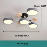 Hus & Trädgård > Belysning > Belysningsarmaturer > Taklampor Samtida LED Taklampa för Vardagsrum