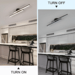 Hus & Trädgård > Belysning > Belysningsarmaturer > TaklamporHem & Trädgård > Belysning > Belysningsarmaturer > Vägglampor Klassisk Aluminium Semi Flush LED Taklampa