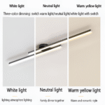 Hus & Trädgård > Belysning > Belysningsarmaturer > TaklamporHem & Trädgård > Belysning > Belysningsarmaturer > Vägglampor Klassisk Aluminium Semi Flush LED Taklampa