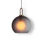 Lamps Enkelsidig Vintage Glasglobslampa