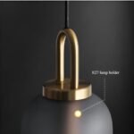 Lamps Enkelsidig Vintage Glasglobslampa