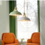 Lighting Färgglad Industriell LED Macaron Hängande Lampa