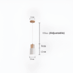 Lighting Minimalistisk Makronpendel i Aluminium