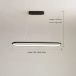 Modern Linjär Taklampa