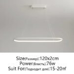 Modern Linjär Taklampa