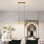 Modern Taklampa i Svart & Guld