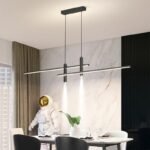 Modern Taklampa i Svart & Guld