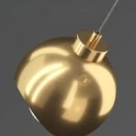 Modern Taklampa med Glaskula