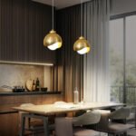 Modern Taklampa med Glaskula