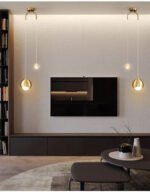 Modern Taklampa med Glaskula