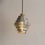 Pendant light Ljuskrona med Trappstegsformad Design