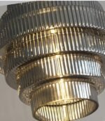 Pendant light Ljuskrona med Trappstegsformad Design