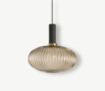 Pendant Lights Randig Ljuskrona i Vintageglas