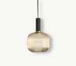 Pendant Lights Randig Ljuskrona i Vintageglas