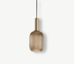 Pendant Lights Randig Ljuskrona i Vintageglas