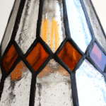 Pendant Lights Retro Geometrisk Hängande Lampa i Kopparglas