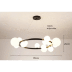 Stilren Taklampa i Minimalistisk Design