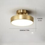 Taklampa nordic Guld