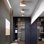 Taklampa nordic Guld