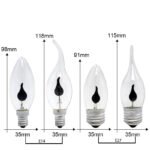 Vintage LED-kronljus E27